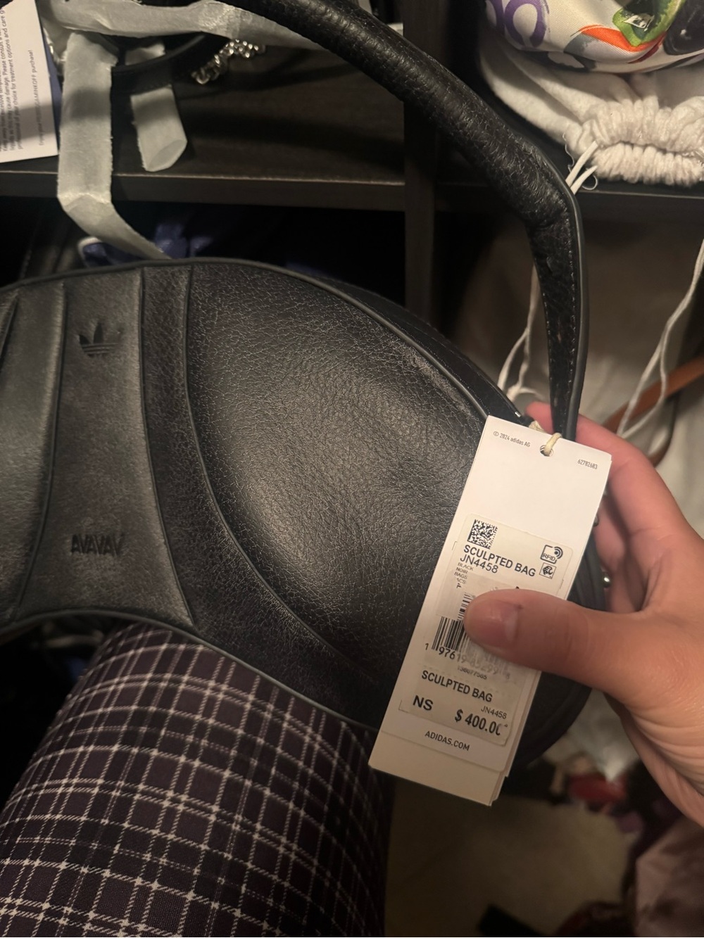 ADIDAS Avavav Leather Bag - Picture 5 of 6